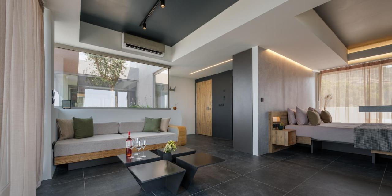 3 Olive Trees Aparthotel อานาวีซอส ภายนอก รูปภาพ