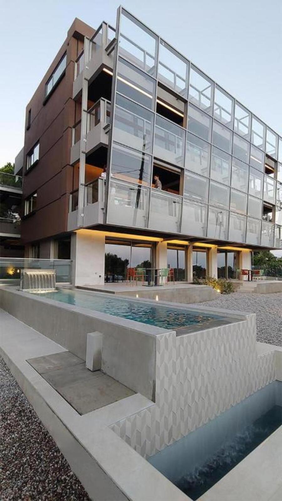 3 Olive Trees Aparthotel อานาวีซอส ภายนอก รูปภาพ