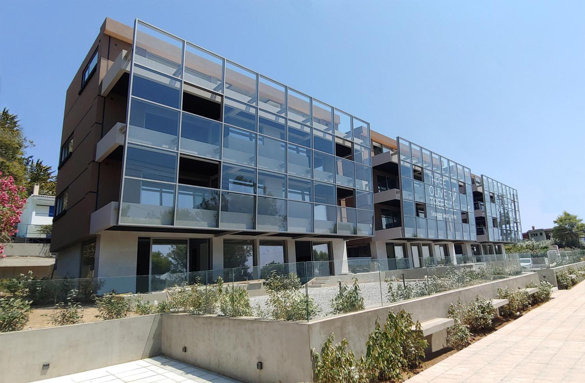 3 Olive Trees Aparthotel อานาวีซอส ภายนอก รูปภาพ